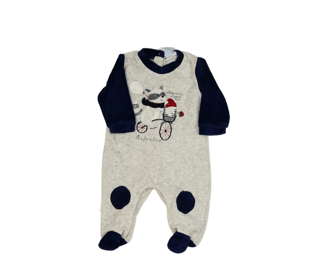 Semišový hnědý overal 