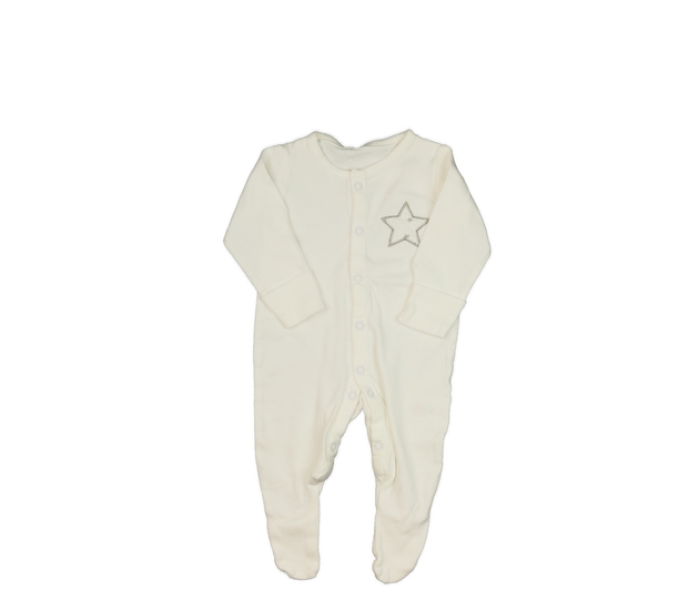 Bílý overal s hvězdou Tu