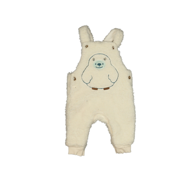 Krémový beránkový overal F&F