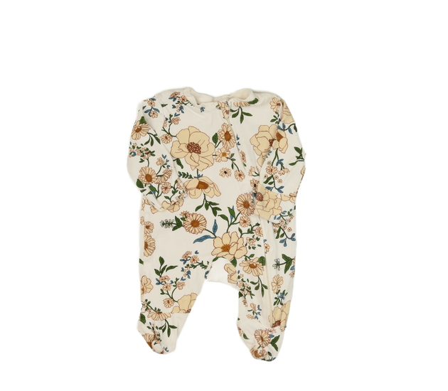 Světlý květinový overal Tu