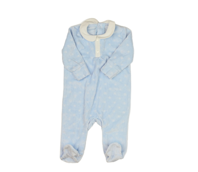 Modrý overal s límečkem 