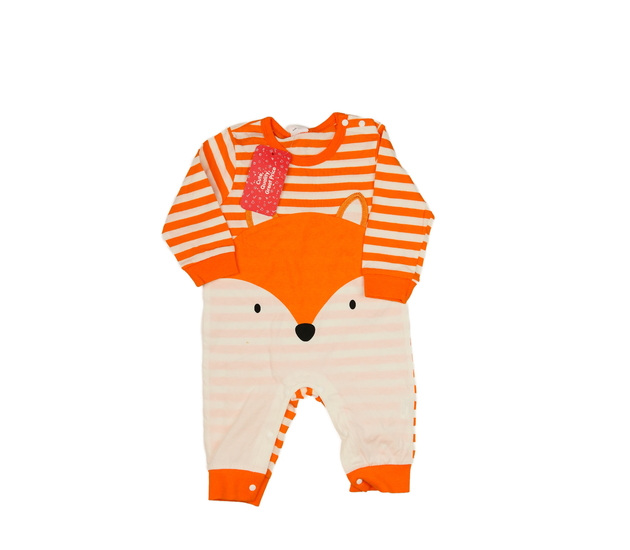 Nový oranžový overal s liškou 