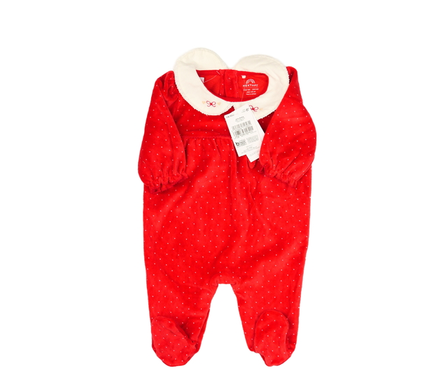 Nový červený overal s límečkem Next