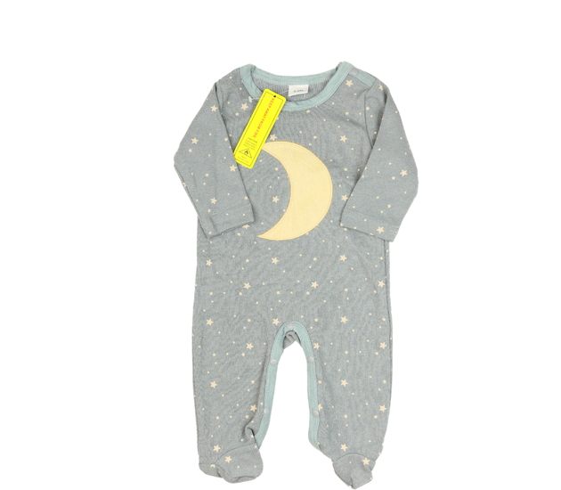 Nový modrý overal s měsícem 