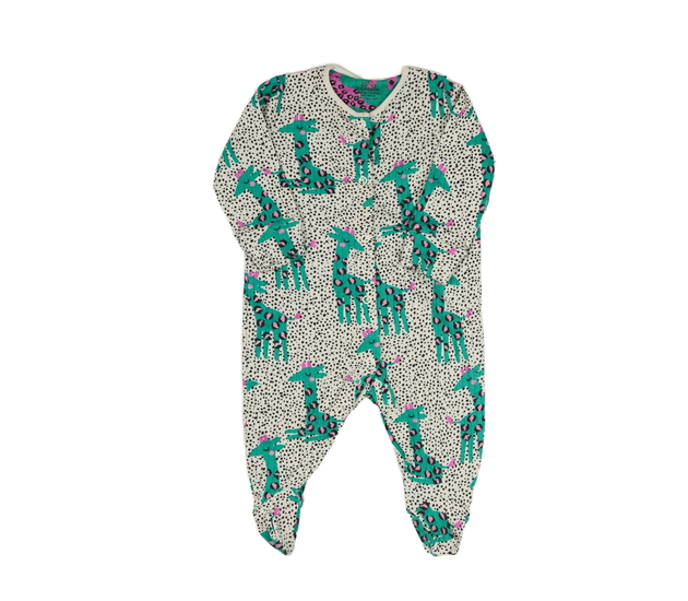 Krémový overal se zvířátky Next