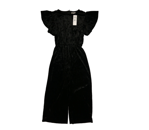 Nový černý hebký společenský overal 