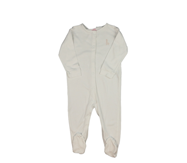 Bílý overal se žirafou Next