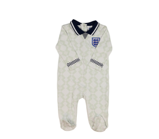 Světlý fanouškovský overal s límečkem 