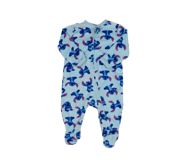 Modrý teplejší overal Stitch Primark 