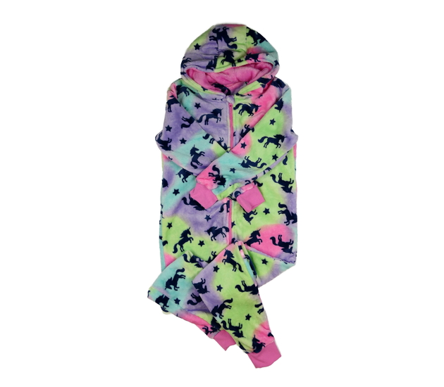 Barevný jednorožčí duhový overal 