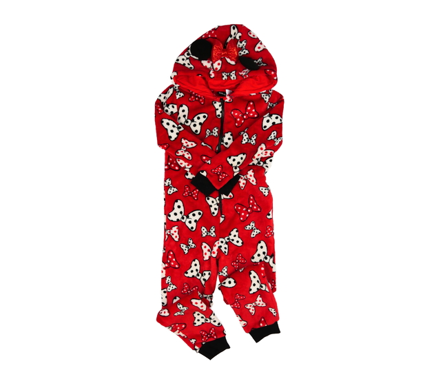 Červený volnočasový overal Minnie Disney 