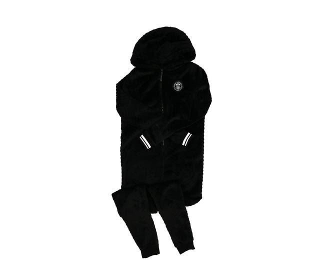 Černý volnočasový overal 