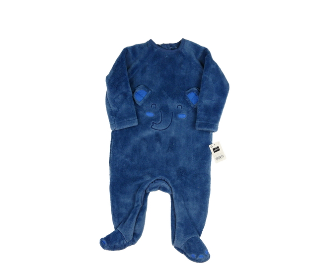 Nový modrý overal se sloníkem