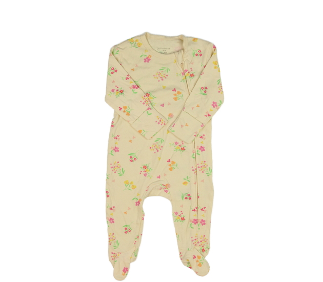 Krémový květinový overal Primark