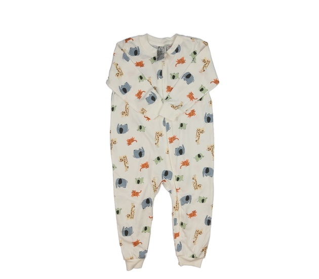 Bílý overal se zvířátky H&M