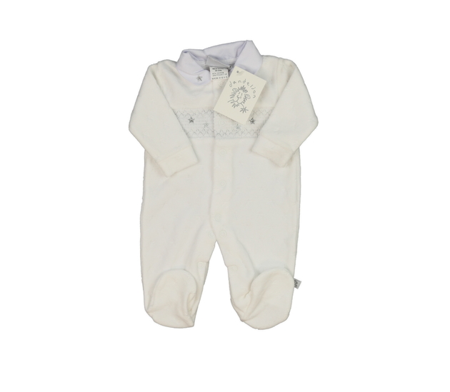 Nový krémový teplejší overal 