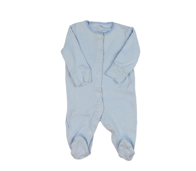 Modrý pruhovaný overal Next