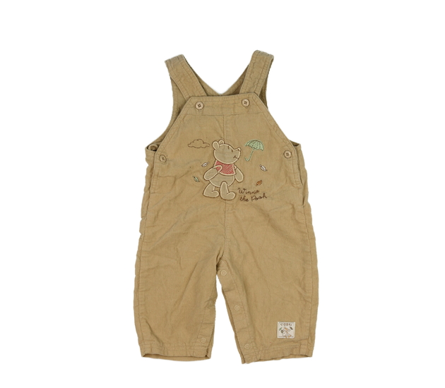 Hnědý manšestrový overal Medvídek Pú Tu