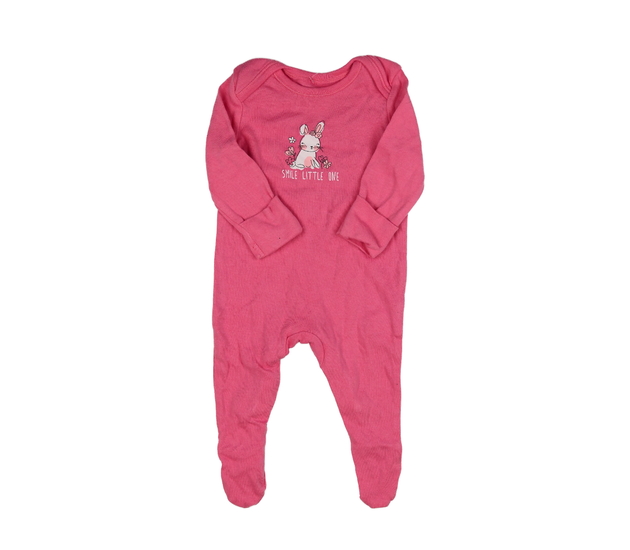 Růžový overal se zajíčkem George