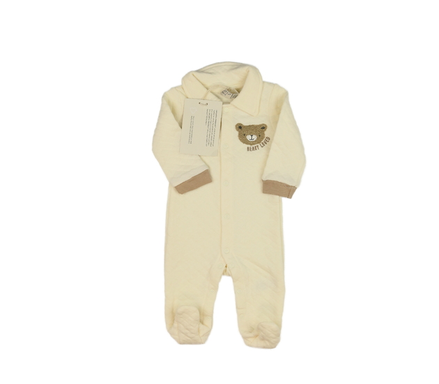 Nový světlý overal s medvědem 