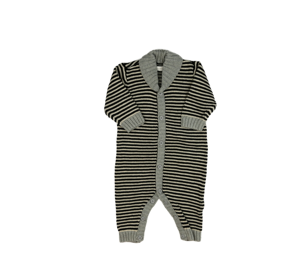 Pruhovaný pletený overal Next