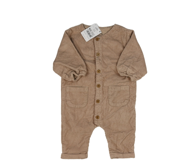 Nový hnědý manšestrový overal Next