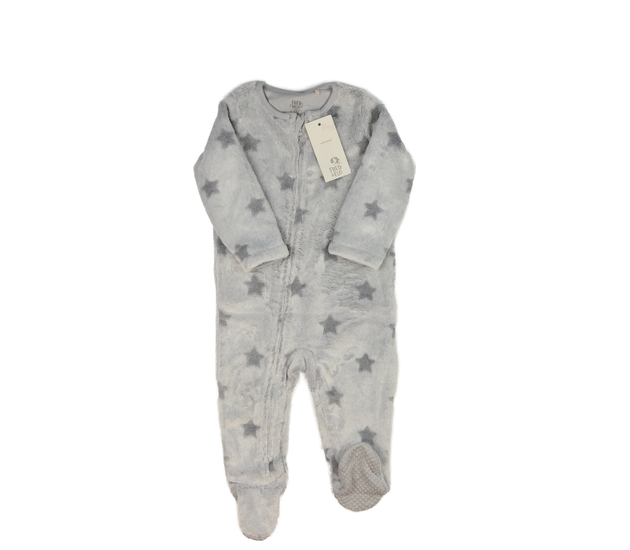 Nový šedý teplý overal s hvězdami F&F