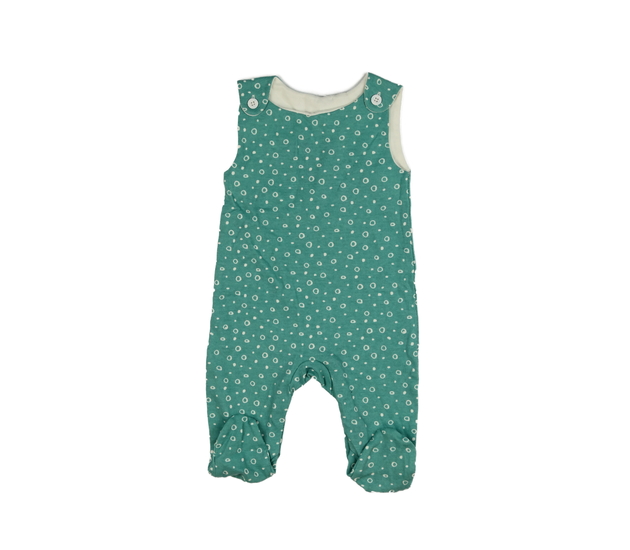 Zelený overal s kolečky 