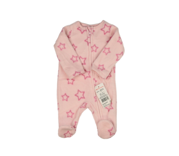Nový teplý overal růžový s hvězdami F&F