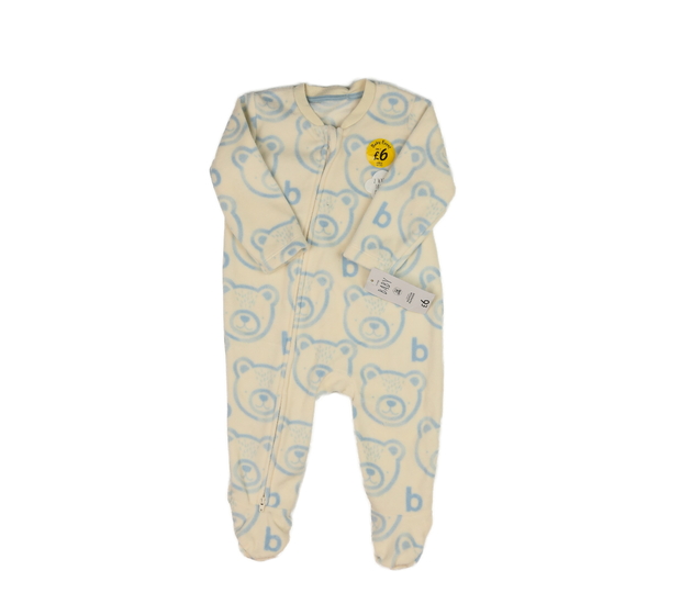 Nový krémový overal s medvědy George
