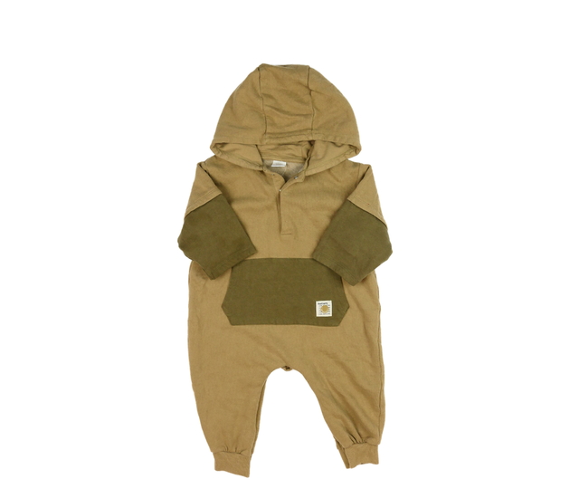 Hnědý teplákový overal Next