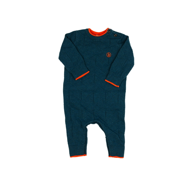 Tmavý overal s oranžovými detaily Baker