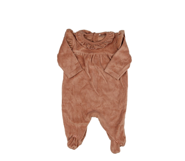 Růžový overal s volánky Next