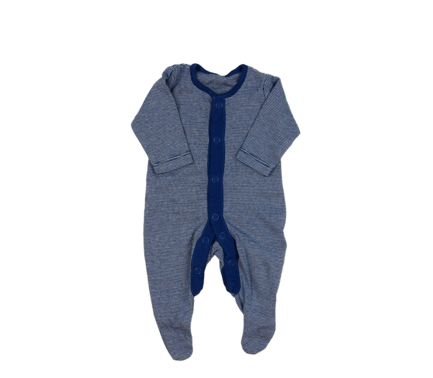 Modrý pruhovaný overal F&F