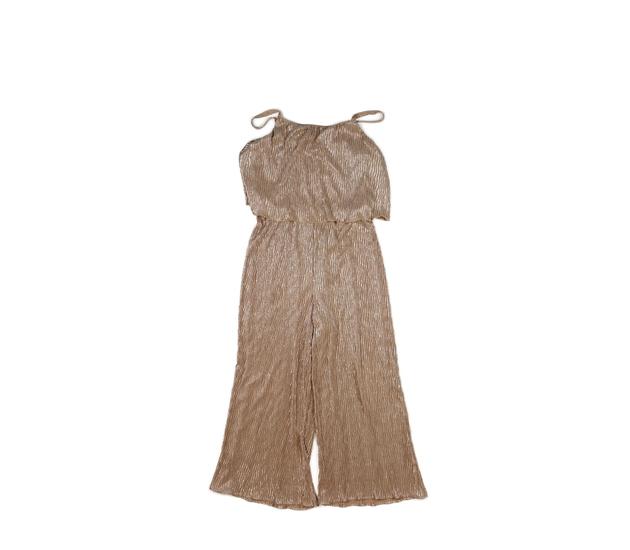 Zlatý slabý společenský overal River Island