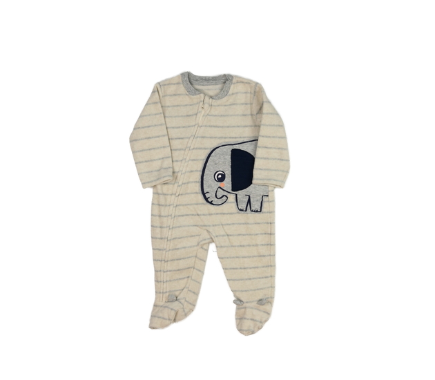 Světlý teplejší overal se sloníkem George