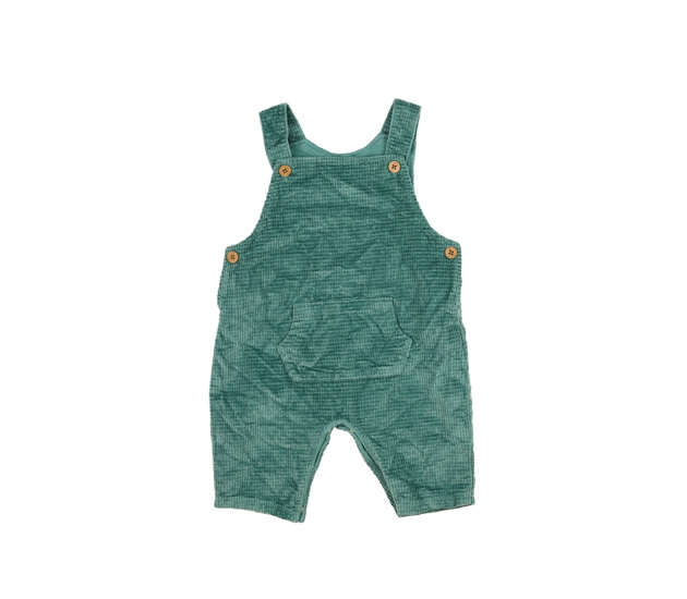 Zelený manšestrový overal Next
