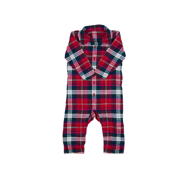 Kostkovaný overal s límečkem M&S