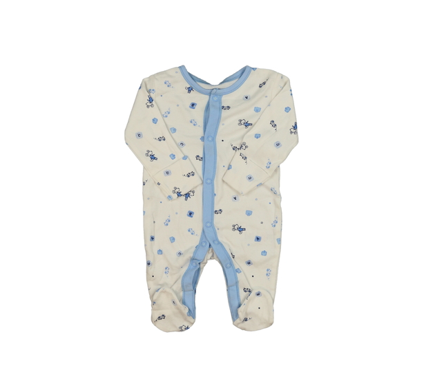 Bílý overal s obrázky George