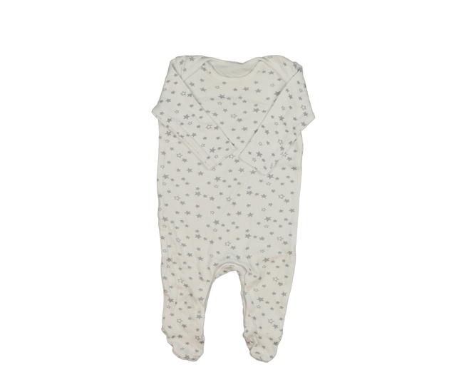 Bílý overal s hvězdami 