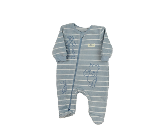 Modrý teplejší overal Medvídek Pú Disney George