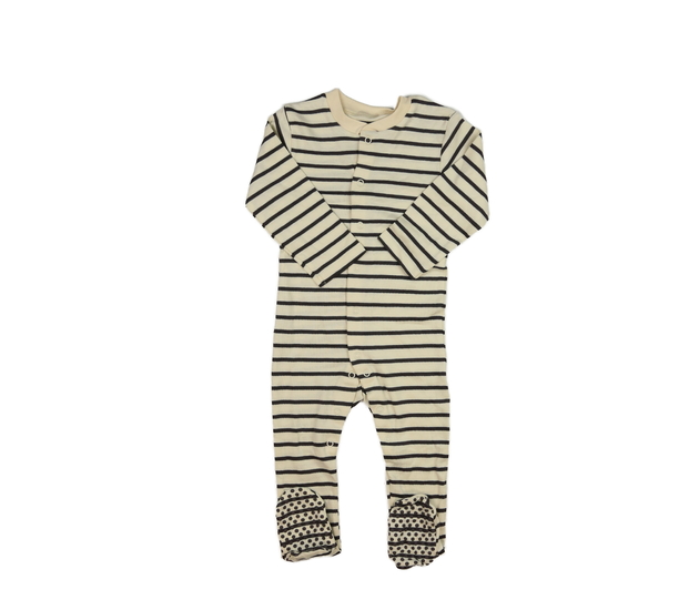 Krémový overal s tmavými pruhy M&S