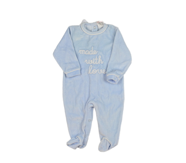 Modrý teplejší overal 