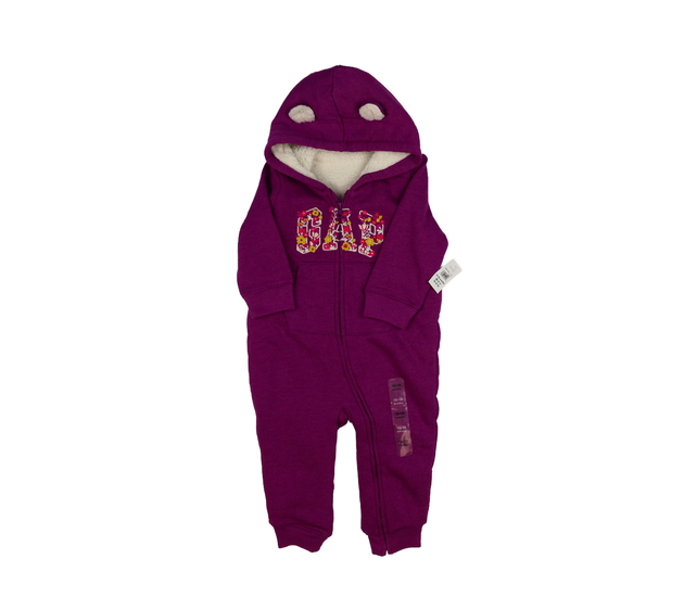 Nový fialový zimní overal Gap 