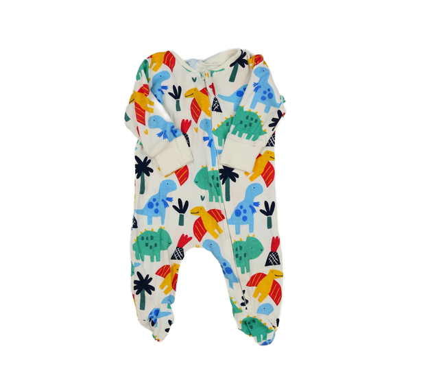 Bílý dinosauří overal 