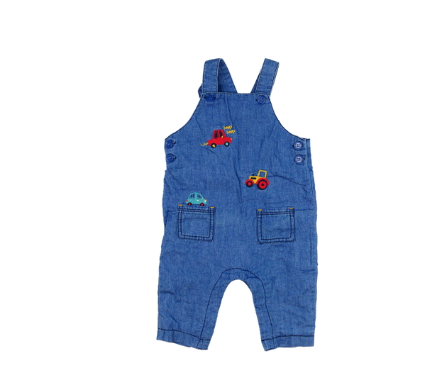 Modrý overal s podšívkou 