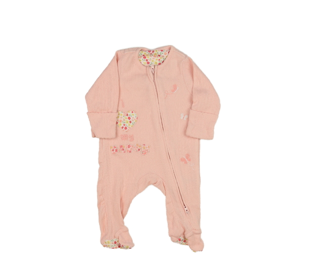 Růžový overal Nutmeg 