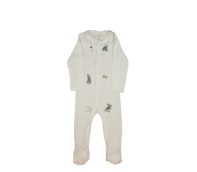 Bílý overal Králíček Petr protiskluzový M&S