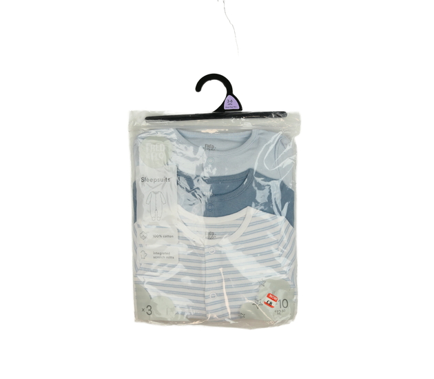 Nový overal s dlouhým rukávem 3 ks F&F