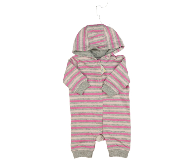 Nový barevně pruhovaný overal s kapucí F&F